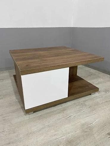 🪑 Klub sto 2F - Tamno Braon 🪑 📏 Dimenzije: 80 x 80 x 45 cm ✔️ na lalafo.rs — 4 🪑 Klub sto 2F - Tamno Braon 🪑 📏 Dimenzije: 80 x 80 x 45 cm ✔️ — 4
