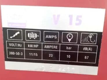 Kompresori za vazduh: Kompresor V15 💨 Vijačni, tihi kompresor za vazduh 🌬️ Marka: Fiac na lalafo.rs — 3 Kompresori za vazduh: Kompresor V15 💨 Vijačni, tihi kompresor za vazduh 🌬️ Marka: Fiac — 3