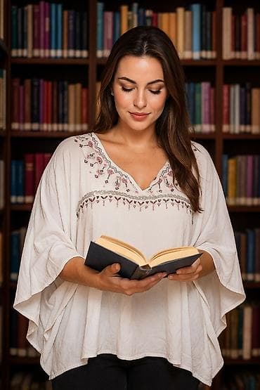 Prelepa bela svečana bluza sa sljokicama Bas je dosta široka, za na lalafo.rs — 1 Prelepa bela svečana bluza sa sljokicama Bas je dosta široka, za — 1