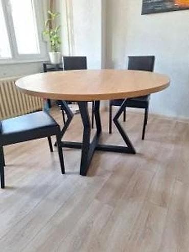 Antique Dining Tables: OKRUGLI TRPEZARIJSKI STOLOVI DEZEN PO ŽELJI X76 | Kontakt telefon at lalafo.rs — 1 Antique Dining Tables: OKRUGLI TRPEZARIJSKI STOLOVI DEZEN PO ŽELJI X76 | Kontakt telefon — 1