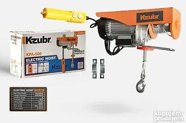KZUBR Električna Dizalica (Vrabac) – Model KPA-500 | 950W | 250–500 na lalafo.rs — 1 KZUBR Električna Dizalica (Vrabac) – Model KPA-500 | 950W | 250–500 — 1
