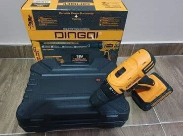 Akumulatorske bušilice: Bušilica - Šrafilica Aku DINGQI 18V Dobrodošli u Davidov shop online na lalafo.rs — 1 Akumulatorske bušilice: Bušilica - Šrafilica Aku DINGQI 18V Dobrodošli u Davidov shop online — 1