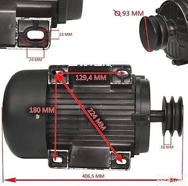 Trofazni Elektromotor MP 4kW 2880o/min�Model M8803001� �Y112M-2 na lalafo.rs — 1 Trofazni Elektromotor MP 4kW 2880o/min�Model M8803001� �Y112M-2 — 1