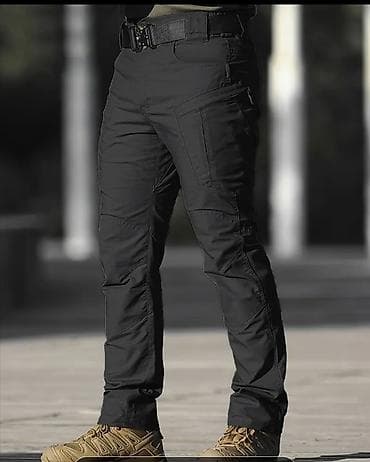 Muške taktičke pantalone – crne Veličina XL - Dizajn za svakodnevnu na lalafo.rs Muške taktičke pantalone – crne Veličina XL - Dizajn za svakodnevnu