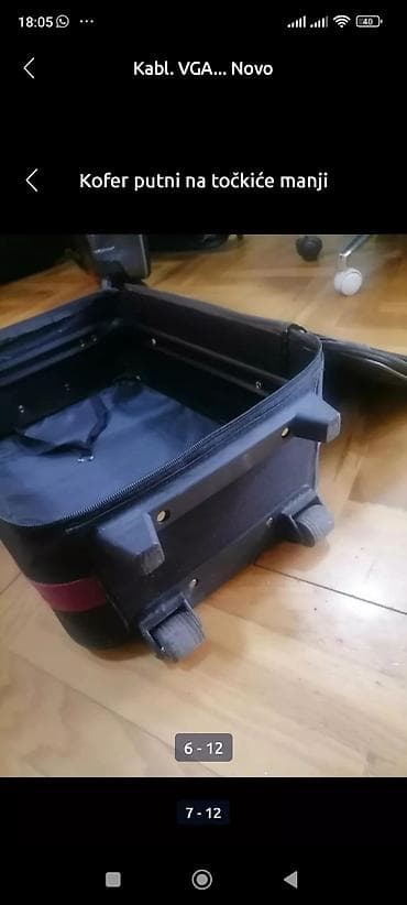 Kofer manji platneni oko 55 /35 /20 ispravan dobar
Mirjevo na lalafo.rs — 6 Kofer manji platneni oko 55 /35 /20 ispravan dobar
Mirjevo — 6
