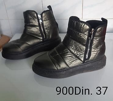 Zimske ženske čizme sa rajsferšlusom sa strane. - Veličina: 37 - na lalafo.rs — 2 Zimske ženske čizme sa rajsferšlusom sa strane. - Veličina: 37 - — 2