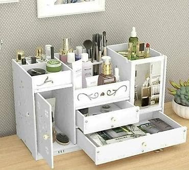 Polica organizer za sminku i kozmetiku. Pogodan za kupatilo, sobu na lalafo.rs — 1 Polica organizer za sminku i kozmetiku. Pogodan za kupatilo, sobu — 1