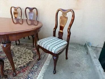 Stilske garniture: Stilski CHERRY trpezarijski sto i 6 stolica - ODLIČNO STANJE 🍽️✨ na lalafo.rs — 4 Stilske garniture: Stilski CHERRY trpezarijski sto i 6 stolica - ODLIČNO STANJE 🍽️✨ — 4