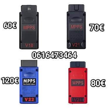 Transport: Novo - MPPS V18, V21 i V22 OBD2 MPPS V18 - 60€ MPPS V21 - 70€ MPPS at lalafo.rs — 1 Transport: Novo - MPPS V18, V21 i V22 OBD2 MPPS V18 - 60€ MPPS V21 - 70€ MPPS — 1