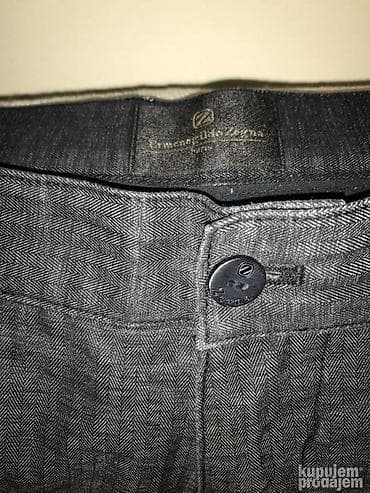 Original Ermenegildo Zegna pantalone 34 NOVE 100% cotton Polustruk na lalafo.rs — 2 Original Ermenegildo Zegna pantalone 34 NOVE 100% cotton Polustruk — 2