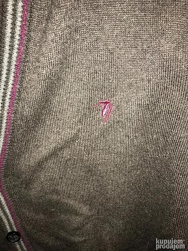 Original Trussardi kasmir dzemper XL Cotton - Casmear Made in Italy na lalafo.rs — 2 Original Trussardi kasmir dzemper XL Cotton - Casmear Made in Italy — 2