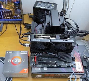 Ryzen 7 5700X + Gigabyte B550 Aorus Elite V2 Rev.1.5 Nov komplet na lalafo.rs — 6 Ryzen 7 5700X + Gigabyte B550 Aorus Elite V2 Rev.1.5 Nov komplet — 6