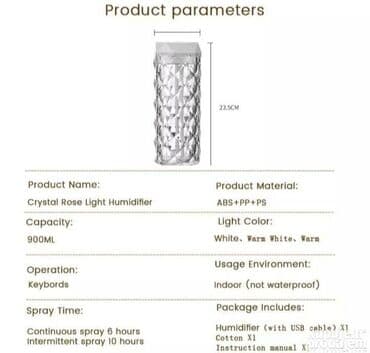 Difuzor LED kristalni prečišćivač vazduha – Novi model Osvežite svoj na lalafo.rs Difuzor LED kristalni prečišćivač vazduha – Novi model Osvežite svoj