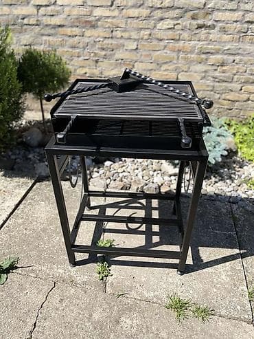 Čelični roštilj na ugalj sa postoljem - Komplet od masivnog metala na lalafo.rs — 5 Čelični roštilj na ugalj sa postoljem - Komplet od masivnog metala — 5