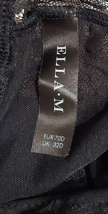 Čipkani bralet ELLA.M - Boja: crna - Model: nežno čipkani bralet bez na lalafo.rs — 2 Čipkani bralet ELLA.M - Boja: crna - Model: nežno čipkani bralet bez — 2