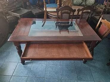 Sets of table and chairs: Sto i cetiri stolice u dobrom stanju. Duzina 160 cm Sirina 90 cm at lalafo.rs — 2 Sets of table and chairs: Sto i cetiri stolice u dobrom stanju. Duzina 160 cm Sirina 90 cm — 2