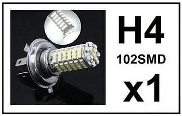 LED auto sijalica H4 – 102 SMD, komad x1 - Tip grla: H4 (dvoznačna – at lalafo.rs — 1 LED auto sijalica H4 – 102 SMD, komad x1 - Tip grla: H4 (dvoznačna – — 1