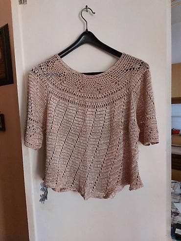 Bluza letnja od svilenog konca prelepa letnja koncana bluza od drap at lalafo.rs — 1 Bluza letnja od svilenog konca prelepa letnja koncana bluza od drap — 1