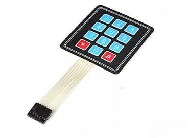 Membranska numerička tastatura 4x3 za Arduino/mikrokontrolere - na lalafo.rs Membranska numerička tastatura 4x3 za Arduino/mikrokontrolere -