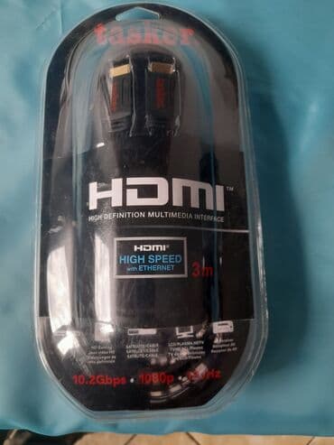 Aksesoari za TV i video: Tasker HDMI kabl – High Speed with Ethernet, dužina 3 m. Ključne na lalafo.rs Aksesoari za TV i video: Tasker HDMI kabl – High Speed with Ethernet, dužina 3 m. Ključne