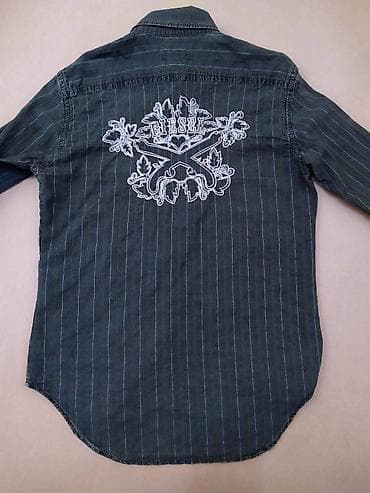 Muška teksas košulja Diesel veličina S Vrhunska prelepa originalna na lalafo.rs — 4 Muška teksas košulja Diesel veličina S Vrhunska prelepa originalna — 4