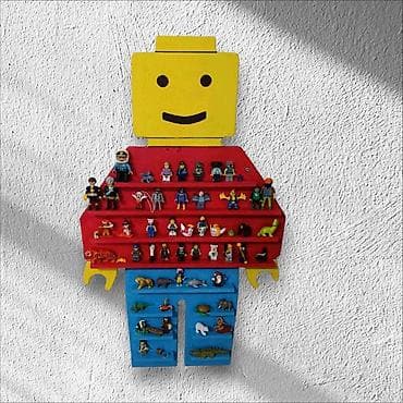 Drvena LEGO polica (50×80cm) – ručni rad! Organizujte LEGO kolekciju na lalafo.rs — 8 Drvena LEGO polica (50×80cm) – ručni rad! Organizujte LEGO kolekciju — 8