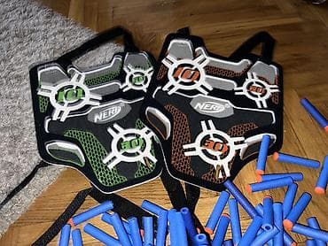 Dečije igračke puške i pištolji: NERF DART TAG puška sa štitnicima,naočarima i gomilom municije na lalafo.rs — 4 Dečije igračke puške i pištolji: NERF DART TAG puška sa štitnicima,naočarima i gomilom municije — 4