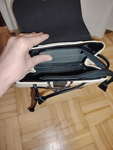 David Jones Paris ženski ranac – bež/crna kombinacija - Model sa na lalafo.rs — 3 David Jones Paris ženski ranac – bež/crna kombinacija - Model sa — 3