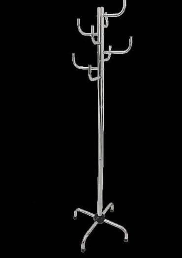 Samostojeća metalna čiviluk–stojalica za odeću - Materijal: metal u na lalafo.rs — 3 Samostojeća metalna čiviluk–stojalica za odeću - Materijal: metal u — 3