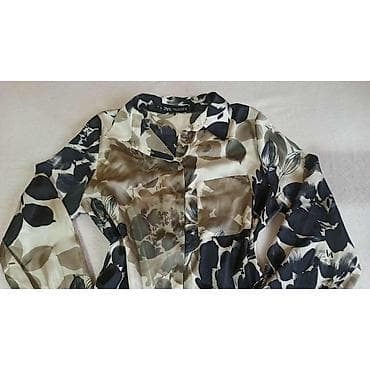 ZARA satenska košulja sa cvetnim printom - Model: ZARA WOMAN - na lalafo.rs — 9 ZARA satenska košulja sa cvetnim printom - Model: ZARA WOMAN - — 9