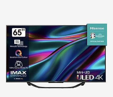Hisense 65" Mini‑LED ULED 4K TV (model serije 65U7KQ) - Dijagonala na lalafo.rs — 1 Hisense 65" Mini‑LED ULED 4K TV (model serije 65U7KQ) - Dijagonala — 1