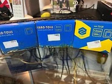 Klamerice za heftalicu – više dimenzija - Proizvođači: Euro-Tools i na lalafo.rs Klamerice za heftalicu – više dimenzija - Proizvođači: Euro-Tools i