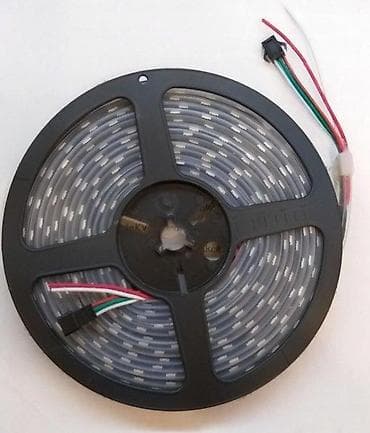 led svece pepco: WS2812B LED TRAKA VODOOTPORNA IP65 5 METARA 5V 60 DIODA/M | RF at lalafo.rs — 2 led svece pepco: WS2812B LED TRAKA VODOOTPORNA IP65 5 METARA 5V 60 DIODA/M | RF — 2
