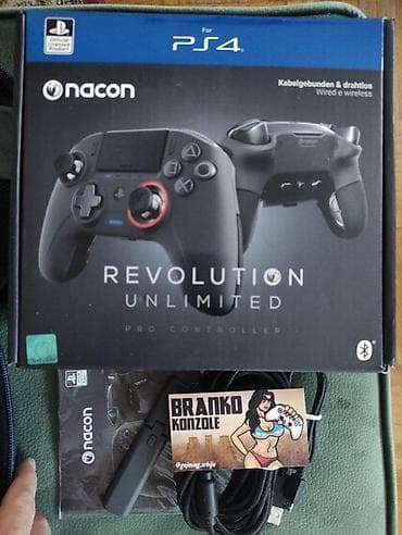 🎮 Nacon Revolution Pro Controller Unlimited (PS4/PC) 📦 Komplet (sve na lalafo.rs — 5 🎮 Nacon Revolution Pro Controller Unlimited (PS4/PC) 📦 Komplet (sve — 5