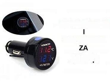 Digitalni termometar i voltmetar za auto (za upaljač) - Uređaj 2 u 1 at lalafo.rs — 2 Digitalni termometar i voltmetar za auto (za upaljač) - Uređaj 2 u 1 — 2