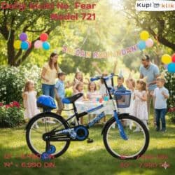 Dečiji bicikl No Fear – Model 721 - Veličine točkova: 12", 14", 16" na lalafo.rs Dečiji bicikl No Fear – Model 721 - Veličine točkova: 12", 14", 16"