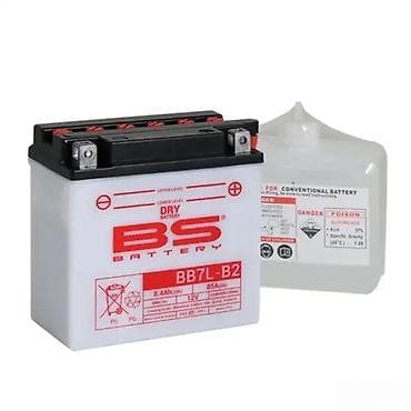 BS Battery BB7L-B2 – olovno-kiselinski moto akumulator sa suvim at lalafo.rs BS Battery BB7L-B2 – olovno-kiselinski moto akumulator sa suvim