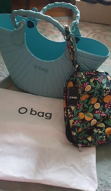 O BAG original plava tirkizna mint boje torba, nova sa etiketom at lalafo.rs — 1 O BAG original plava tirkizna mint boje torba, nova sa etiketom — 1