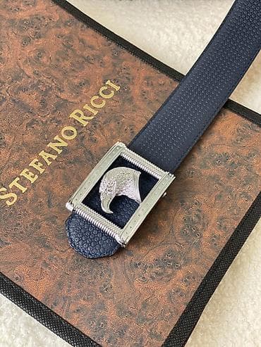 Muški kožni kaiš Stefano Ricci - Model: klasičan kaiš sa na lalafo.rs — 6 Muški kožni kaiš Stefano Ricci - Model: klasičan kaiš sa — 6