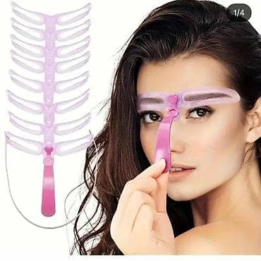 Šablon za oblikovanje obrva – set - Univerzalni plastični šablon za na lalafo.rs — 1 Šablon za oblikovanje obrva – set - Univerzalni plastični šablon za — 1