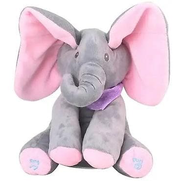 Interaktivna plišana igračka – slonić sa pesmicama i “peek-a-boo” na lalafo.rs — 1 Interaktivna plišana igračka – slonić sa pesmicama i “peek-a-boo” — 1