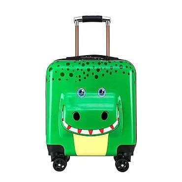 Dečji kofer sa točkićima – više modela sa 3D motivima 18" (krokodil na lalafo.rs — 1 Dečji kofer sa točkićima – više modela sa 3D motivima 18" (krokodil — 1