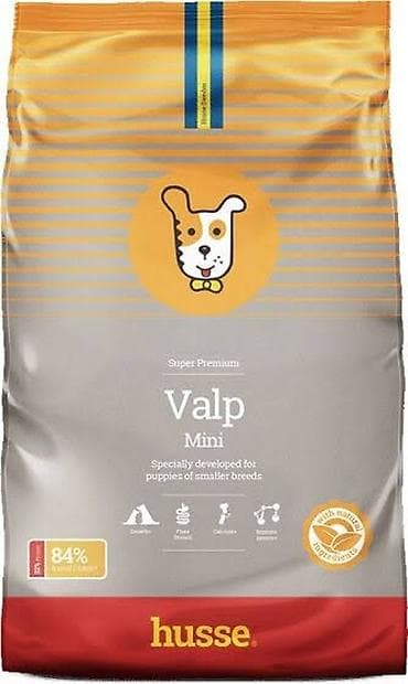 Husse Valp Mini 7 kg – Super Premium suva hrana za štence malih rasa na lalafo.rs Husse Valp Mini 7 kg – Super Premium suva hrana za štence malih rasa
