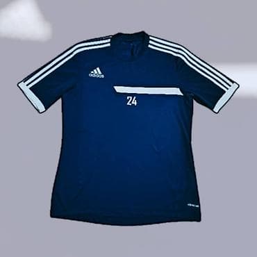 Adidas fudbalski dres – tamnoplava, kratki rukavi, Climacool na lalafo.rs — 1 Adidas fudbalski dres – tamnoplava, kratki rukavi, Climacool — 1