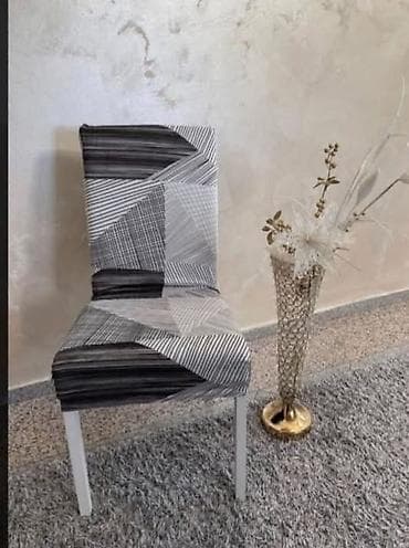 Navlake za stolice – elastične, perive, dekorativne Set 6 komada - na lalafo.rs — 4 Navlake za stolice – elastične, perive, dekorativne Set 6 komada - — 4