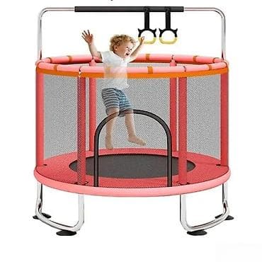 Dečiji okrugli trampolin sa zaštitnom mrežom - Okrugla konstrukcija at lalafo.rs Dečiji okrugli trampolin sa zaštitnom mrežom - Okrugla konstrukcija