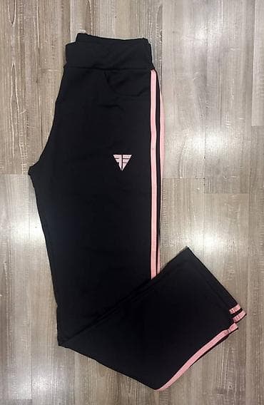 Trousers: Ženska trenerka donji deo ravna nogavica Novo Mokra likra Veličine l at lalafo.rs — 6 Trousers: Ženska trenerka donji deo ravna nogavica Novo Mokra likra Veličine l — 6