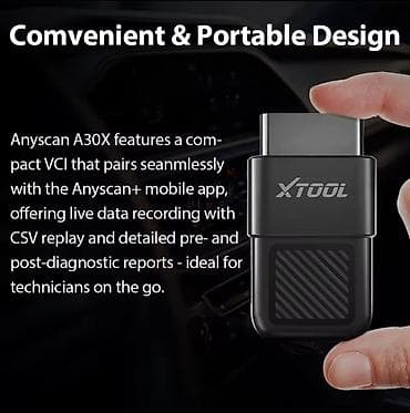 Transport: NOVO- XTOOL Anyscan A30X Bluetooth OBD2 26+ reseta Anyscan A30X auto at lalafo.rs — 9 Transport: NOVO- XTOOL Anyscan A30X Bluetooth OBD2 26+ reseta Anyscan A30X auto — 9