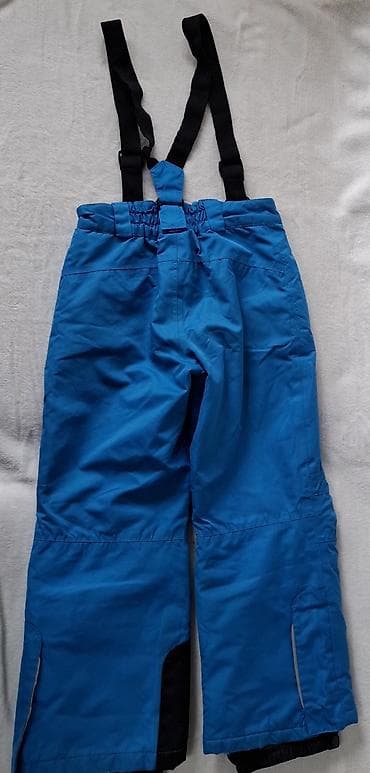 Dečije ski/snowboard pantalone sa tregerima - Boja: plava sa crnim na lalafo.rs — 2 Dečije ski/snowboard pantalone sa tregerima - Boja: plava sa crnim — 2