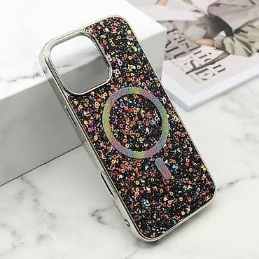 Futrola GLAM GLOW MagSafe za iPhone 16 Pro Max (6.9) crna na lalafo.rs — 1 Futrola GLAM GLOW MagSafe za iPhone 16 Pro Max (6.9) crna — 1